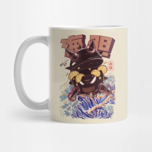 Sea Urchin Illustration Anime Design Mug